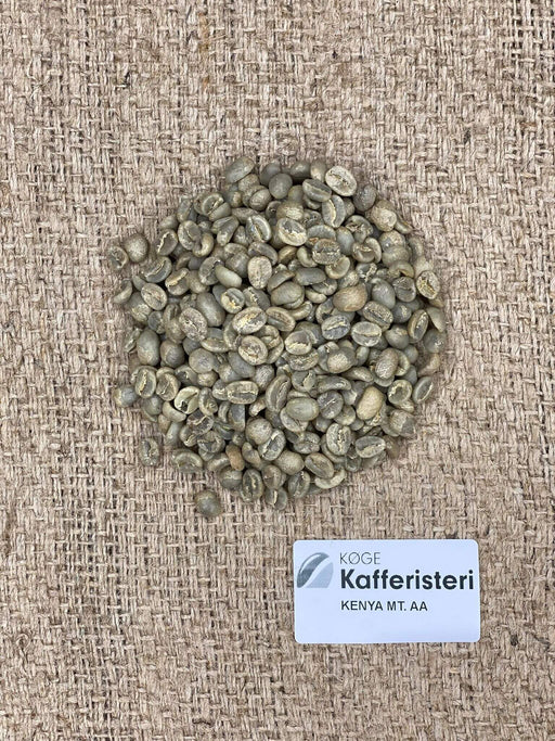Kenya MT. Kenya AA - Grønne kaffebønner rist dine egne kaffebønner