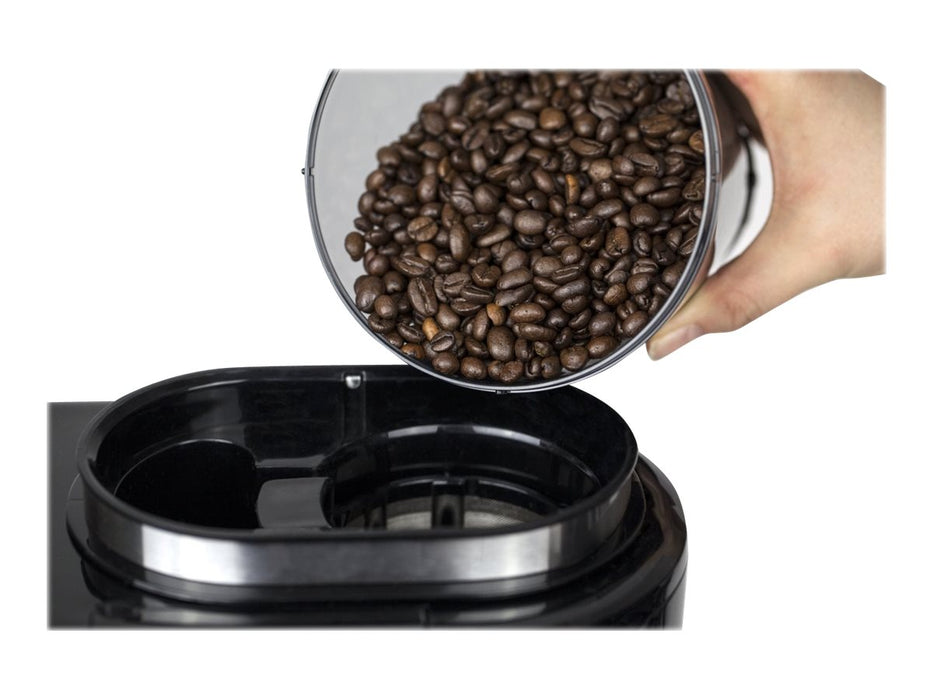Køb din kaffebrygger og kaffekværn her og få Caso Kaffemaskine Compact ELECTRONIC, m/ kværn, 600 watt