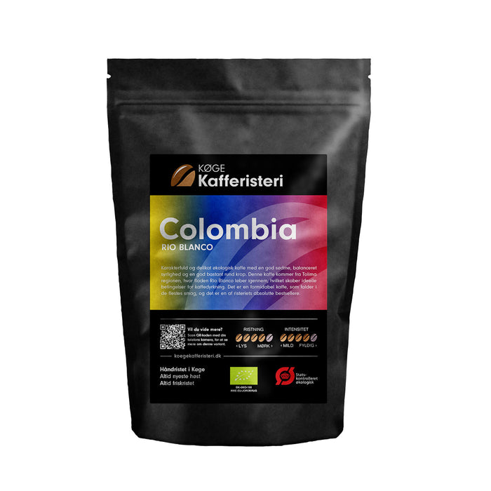 Columbia økologisk kaffe fra køge kafferisteri