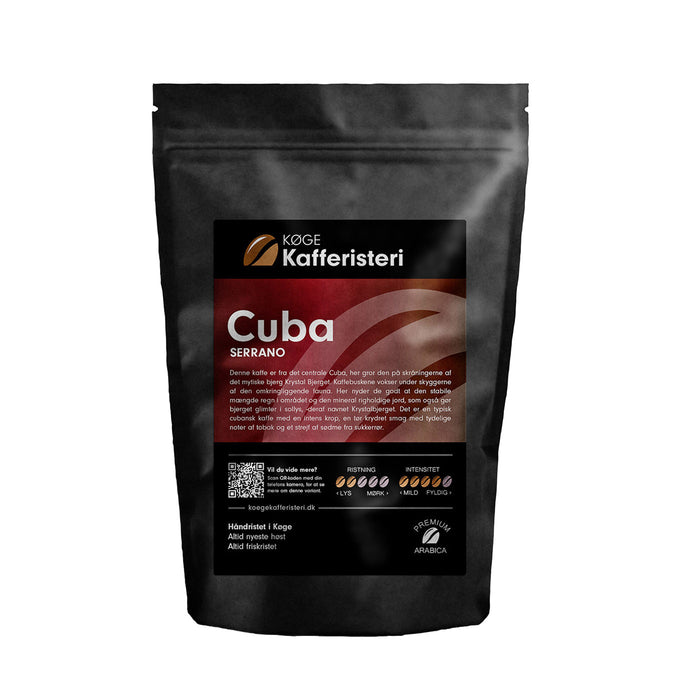 Kaffe fra Cuba. Ristet i køge - single origin arabica
