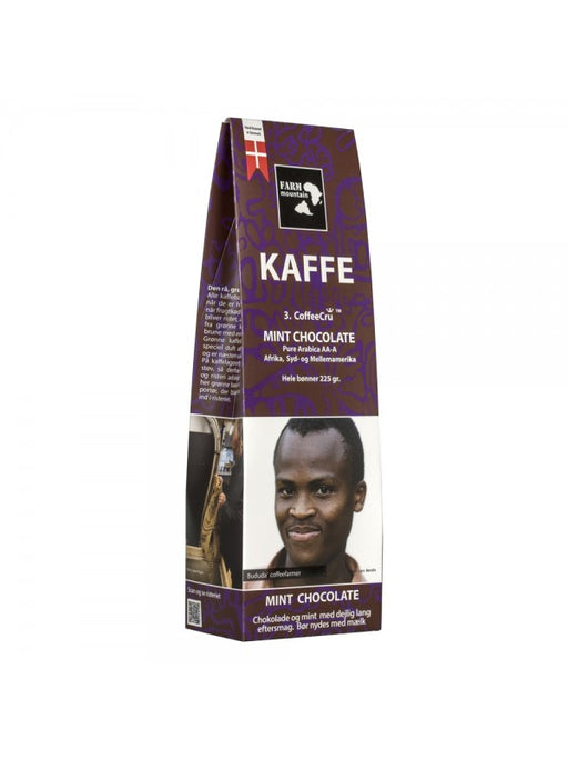 Køb Mint Chocolate kaffe billigt på atcasa.dk og få den som hele bønner eller formalet kaffe