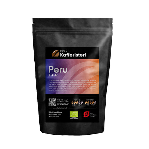 Peru økologisk kaffe fra køge kafferisteri. single origin arabica