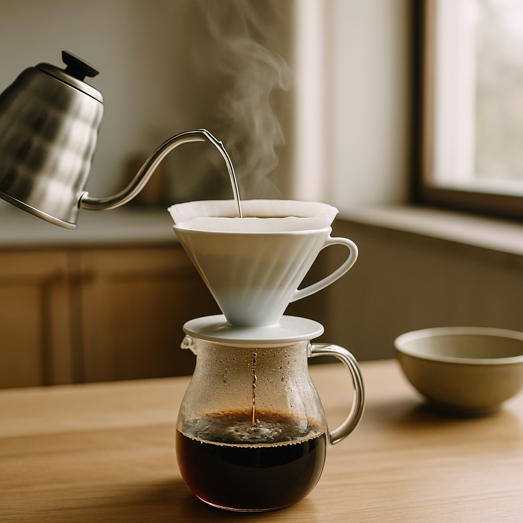 Perfekt pour-over hjemme: vand, tempo og smag